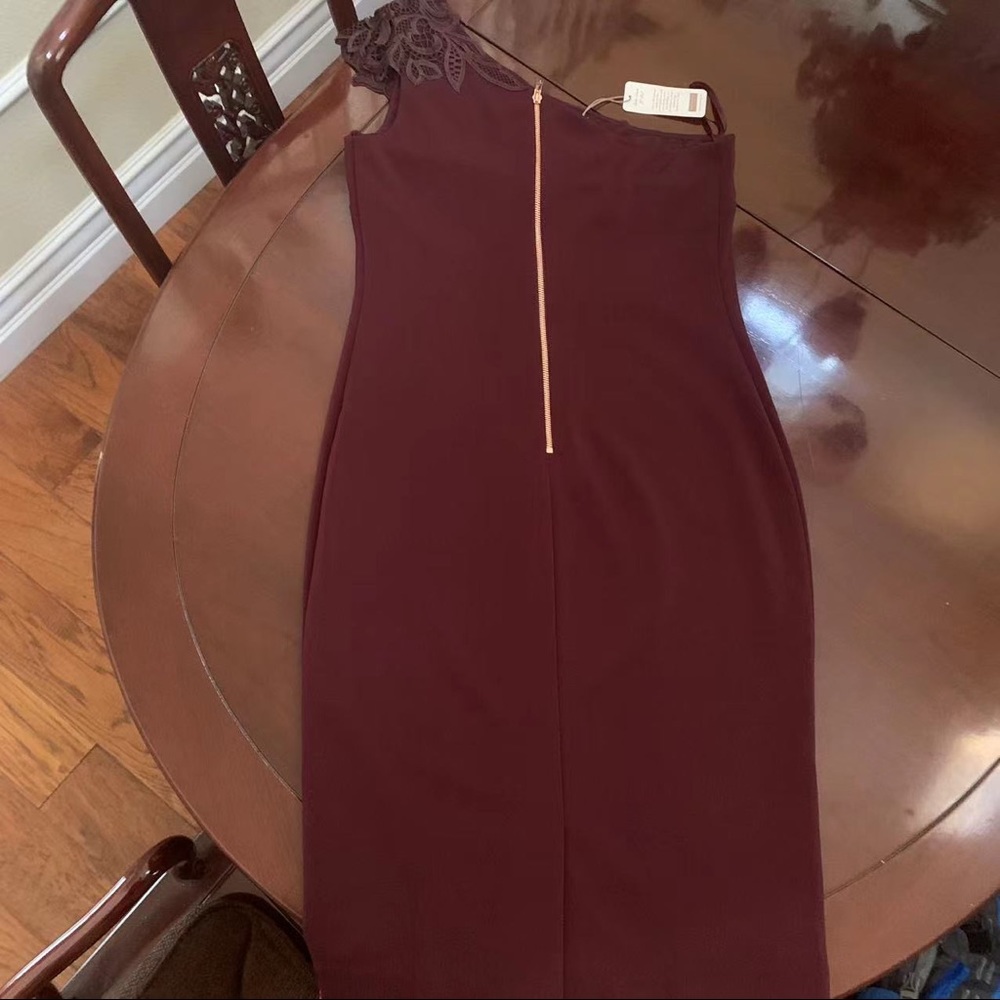 Ted Baker Jalis One Shoulder Dress - Picture 6 of 8